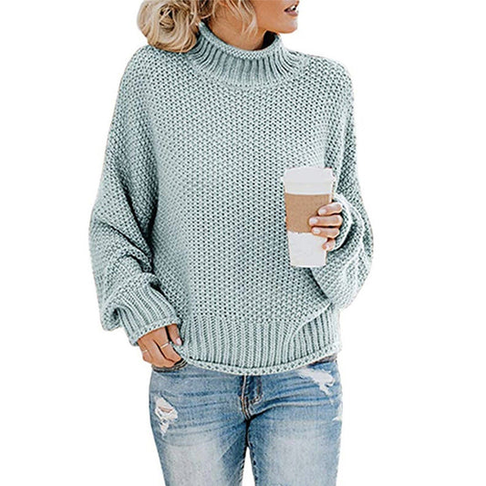 JO | Thick sweater with high neckline
