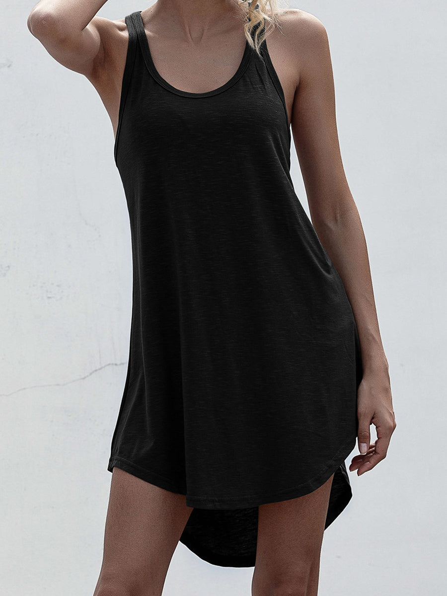 JO | Racerback high-low mini dress