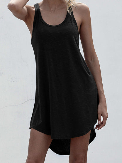 JO | Racerback high-low mini dress