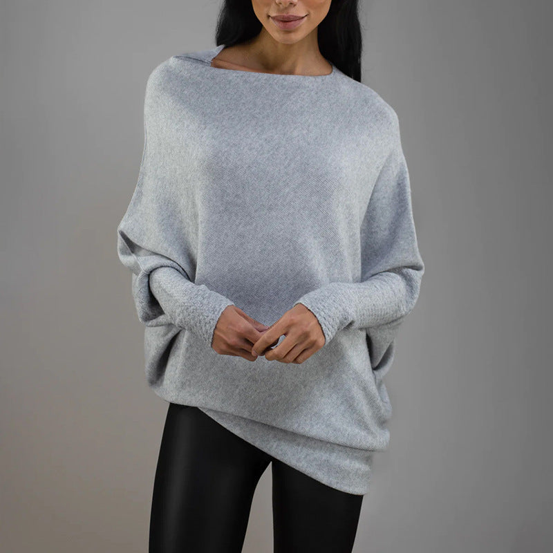JO | Casual sweater with round neckline