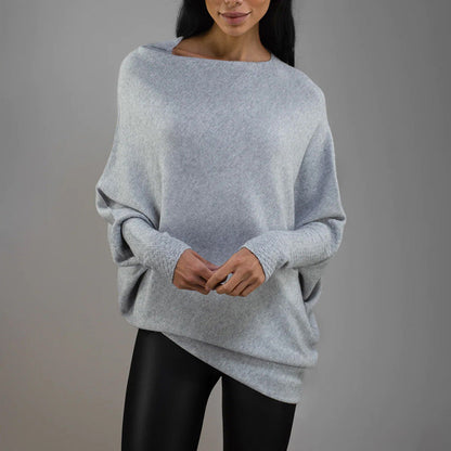 JO | Casual sweater with round neckline