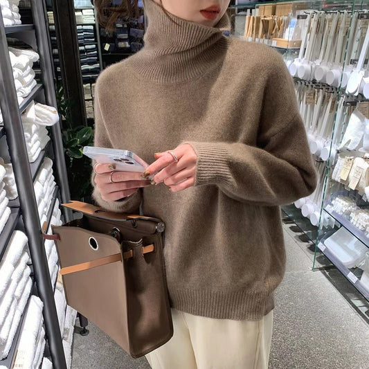 JO | Cashmere turtleneck sweater