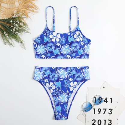 JO | Bikini with tropical flowers