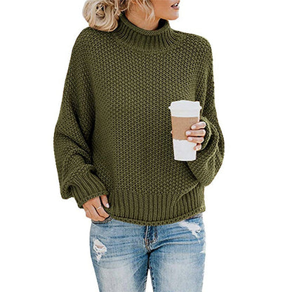 JO | Thick sweater with high neckline