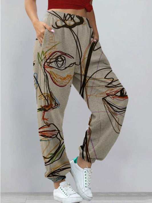 JO | Chic & stylish streetwear printed pants