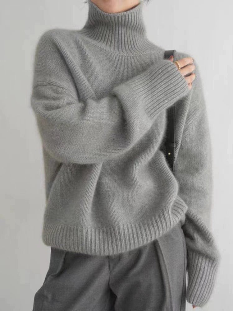 JO | Cashmere turtleneck sweater