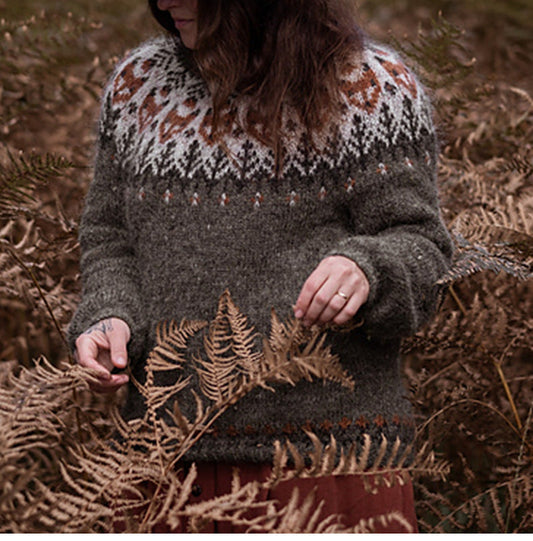 JO | Stylish & versatile sweater in ethnic design