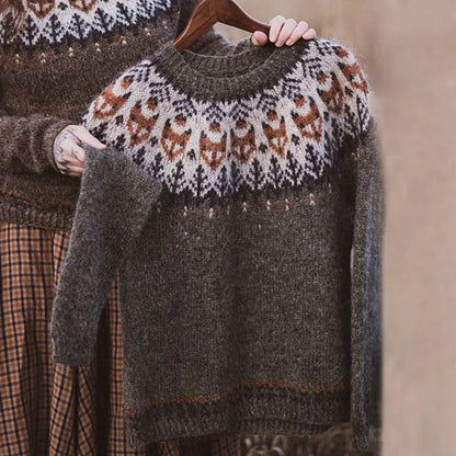 JO | Stylish & versatile sweater in ethnic design