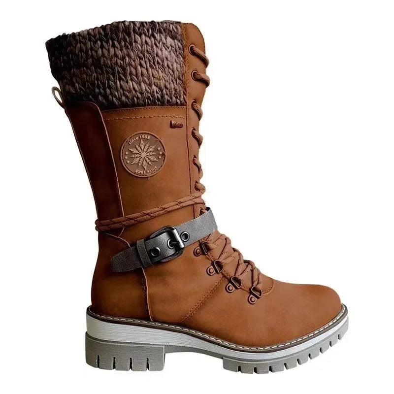 JO | Combat-style lace-up boots