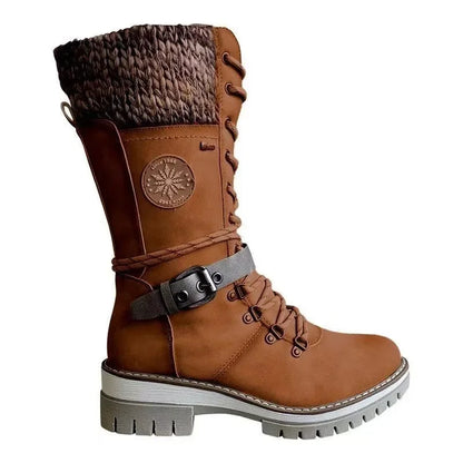 JO | Combat-style lace-up boots