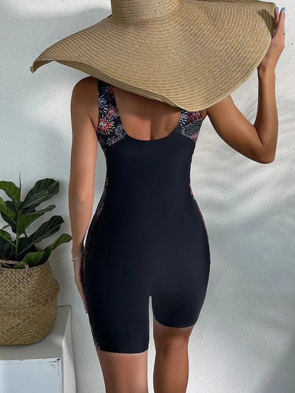 JO | One-piece women's swimsuit knee-length
