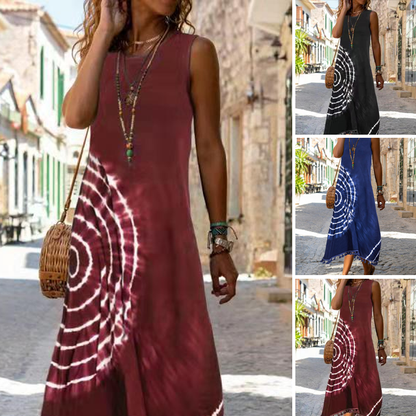JO | Casual and stylish sleeveless midi dress for summer