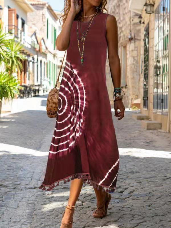 JO | Casual and stylish sleeveless midi dress for summer
