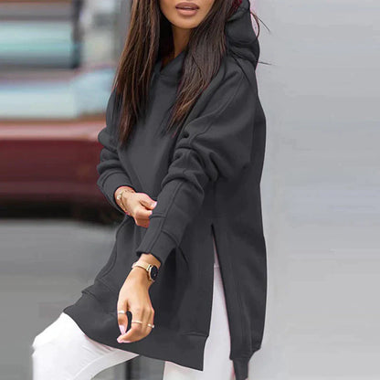 JO | Oversized hooded sweater with hood