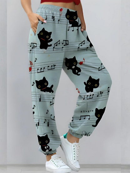 JO | Chic & stylish streetwear printed pants