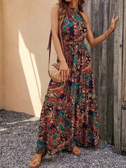 JO | Retro maxi dress with turtleneck