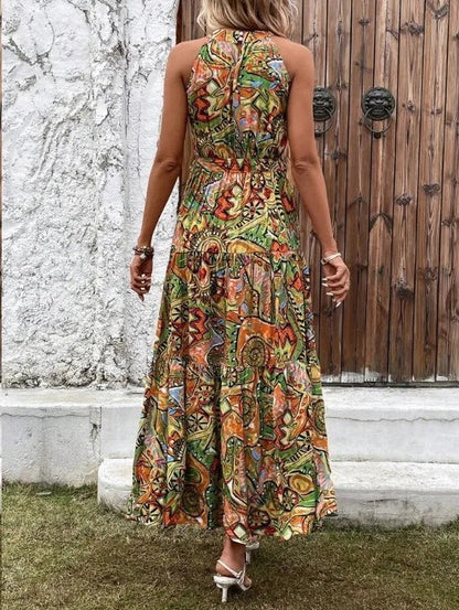 JO | Retro maxi dress with turtleneck