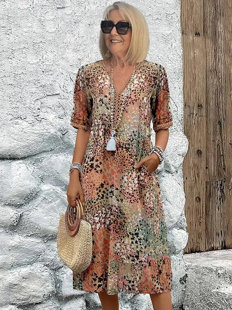 JO | Elegance and modern midi dress