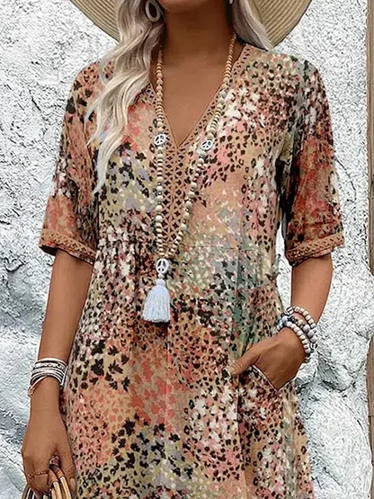 JO | Elegance and modern midi dress