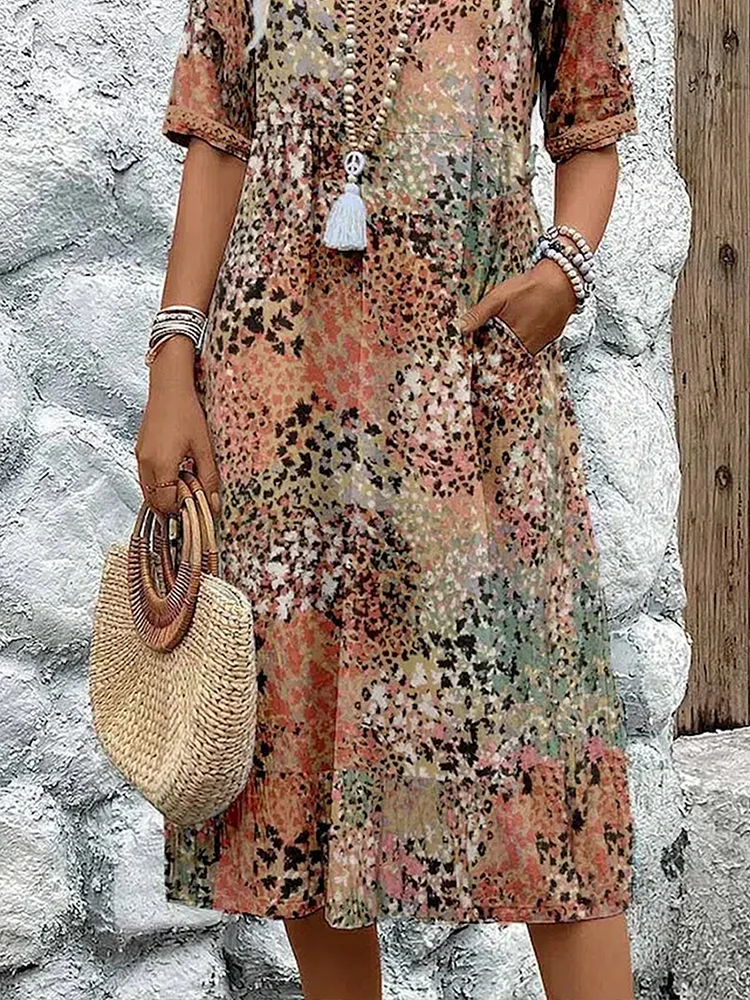 JO | Elegance and modern midi dress