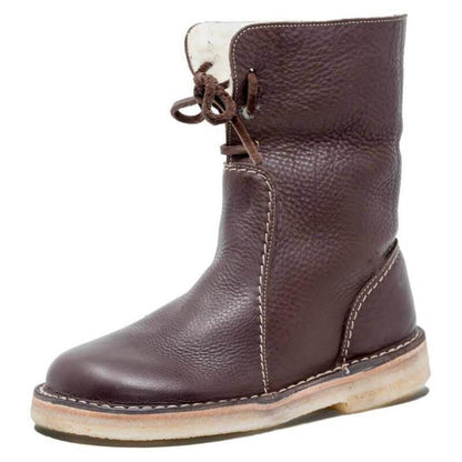 JO | Handmade leather lace-up boots