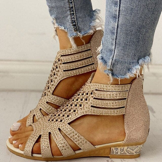 JO | Orthopaedic sandals with low heel