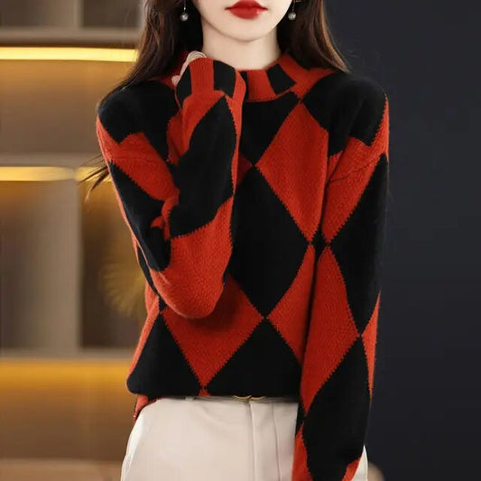 JO | Casual two-tone sweater