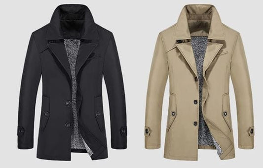 JO | Men's fashion trench coat