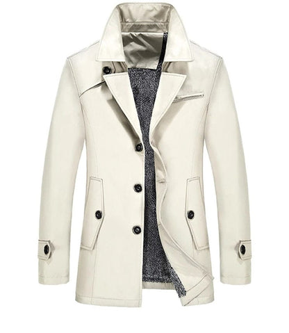 JO | Men's fashion trench coat