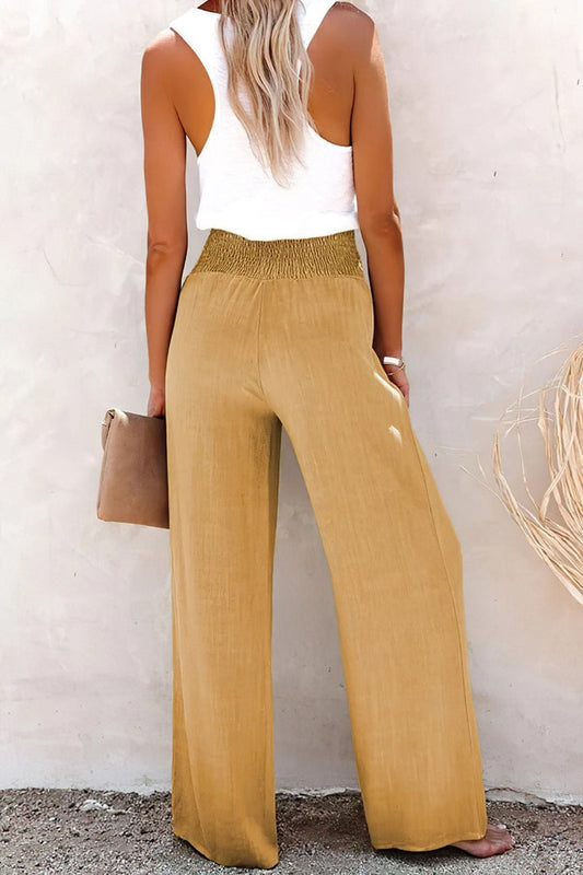 JO | High-waisted linen trousers