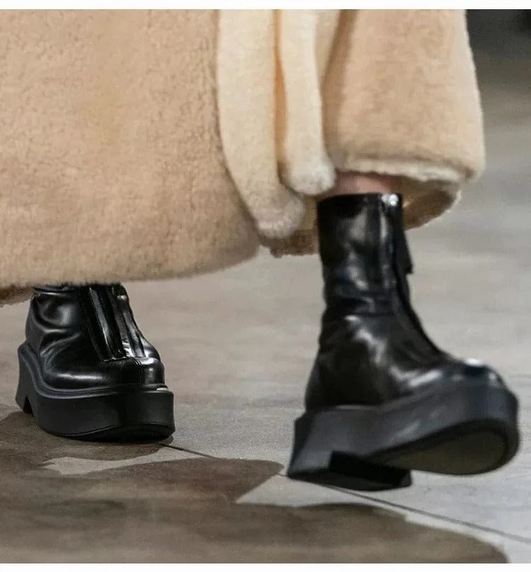 JO | Leather ankle boots